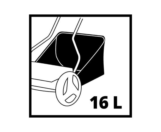 Газонокосилка Einhell GC-HM 300 механическая, 30см 13-37мм 16л 6.5кг (3414114), изображение 8 Газонокосилка Einhell GC-HM 300 механическая, 30см 13-37мм 16л 6.5кг (3414114), изображение 8