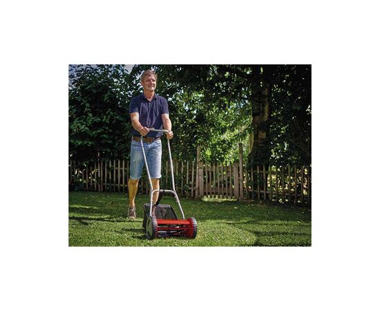 Газонокосилка Einhell GC-HM 300 механическая, 30см 13-37мм 16л 6.5кг (3414114), изображение 9 Газонокосилка Einhell GC-HM 300 механическая, 30см 13-37мм 16л 6.5кг (3414114), изображение 9