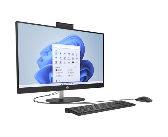 Комп'ютер HP 27-cr0040ua AiO / Ryzen5 7520U, 16, 512, WiFi, Cam, K&M (A1QY2EA), зображення 2 Комп'ютер HP 27-cr0040ua AiO / Ryzen5 7520U, 16, 512, WiFi, Cam, K&M (A1QY2EA), зображення 2