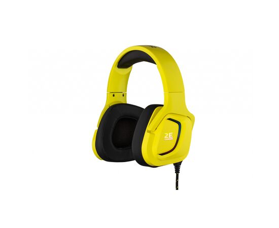 Наушники 2E HG340 RGB USB 7.1 Yellow (2E-HG340YW-7.1), изображение 3 Наушники 2E HG340 RGB USB 7.1 Yellow (2E-HG340YW-7.1), изображение 3