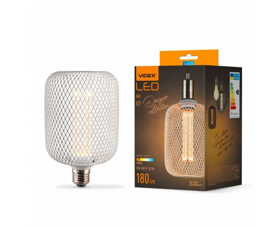 Лампочка Videx Filament 4W E27 1800K White Chainmail style (VL-DWMC100162)