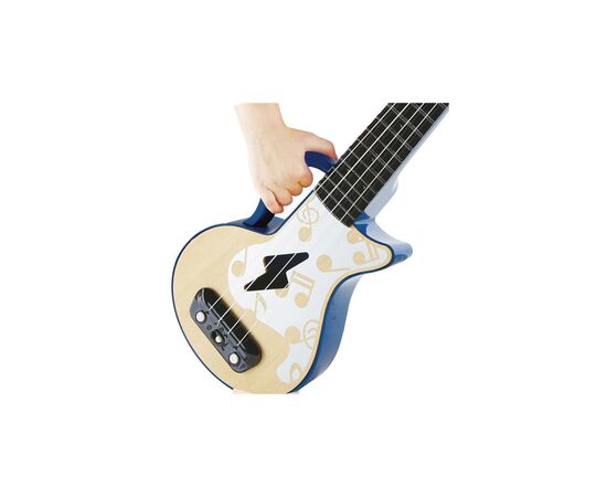 Музыкальная игрушка Hape гитара синяя (E0625), изображение 3 Музыкальная игрушка Hape гитара синяя (E0625), изображение 3