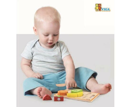 Ігровий набір Viga Toys Фрукти (50978), зображення 3 Ігровий набір Viga Toys Фрукти (50978), зображення 3
