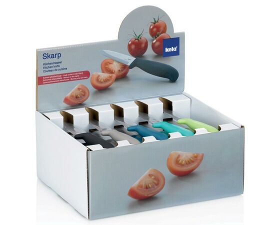 Кухонный нож Kela Skarp 90 мм MixColor (11348), изображение 2 Кухонный нож Kela Skarp 90 мм MixColor (11348), изображение 2