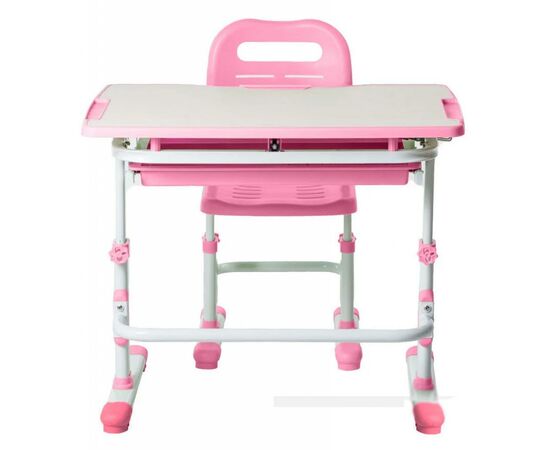 Парта зі стільцем FunDesk Vivo Pink (221895), зображення 3 Парта зі стільцем FunDesk Vivo Pink (221895), зображення 3