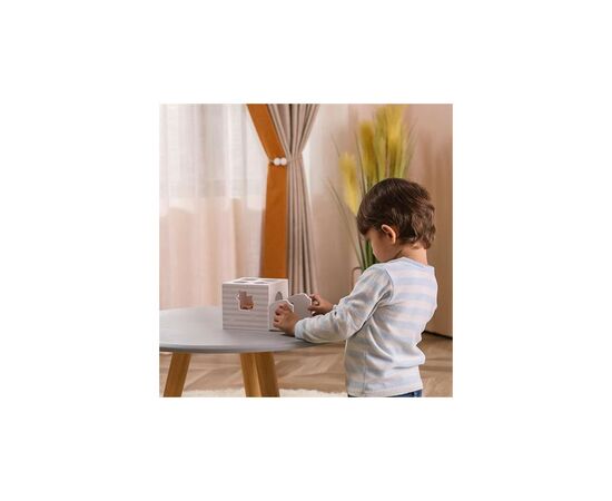 Развивающая игрушка Viga Toys деревянный сортер с погремушками PolarB Домик для зверюшек (44052), изображение 7 Развивающая игрушка Viga Toys деревянный сортер с погремушками PolarB Домик для зверюшек (44052), изображение 7