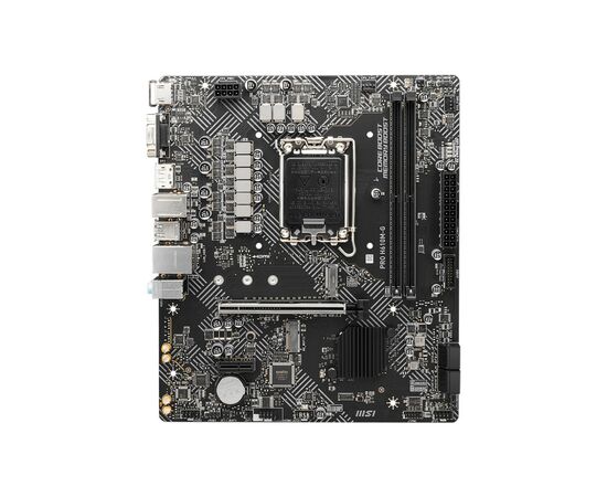 Материнская плата MSI PRO H610M-G, изображение 2 Материнская плата MSI PRO H610M-G, изображение 2