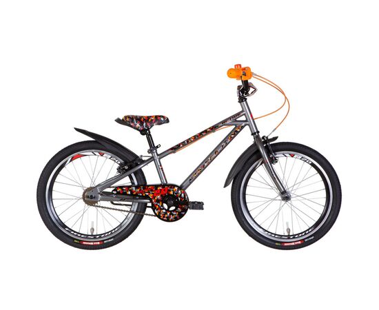 Велосипед Formula Active Vbr 20" 10" St 2024 Сірий (OPS-FRK-20-204)
