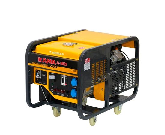 Генератор KAMA KGL12000FE, 230V, 50Hz, 9.5kW, 12KVA, 25L (KGL12000FE)