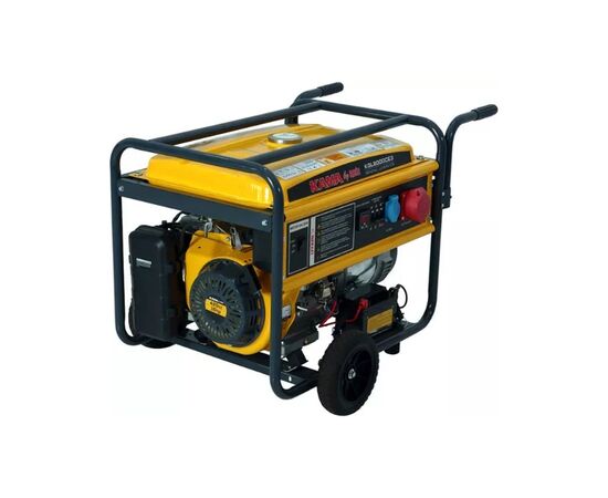 Генератор KAMA KGL8000CE3, 230/400V, 50Hz, 6.5kW, 8.1KVA, 25л (KGL8000CE3)