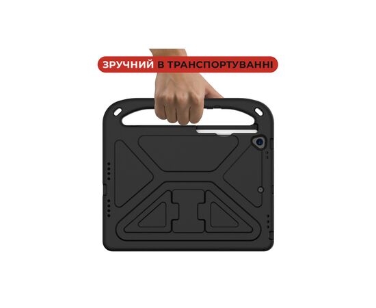 Чехол для планшета AirOn EVA Premium iPad 10.2" 2019/2020/2021 7/8/9th Gen / Air 3 Black (4822352781119), изображение 5 Чехол для планшета AirOn EVA Premium iPad 10.2" 2019/2020/2021 7/8/9th Gen / Air 3 Black (4822352781119), изображение 5