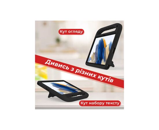 Чехол для планшета AirOn EVA Premium Samsung Galaxy Tab A9 Plus 11'' 2023 Black (4822352781122), изображение 2 Чехол для планшета AirOn EVA Premium Samsung Galaxy Tab A9 Plus 11'' 2023 Black (4822352781122), изображение 2