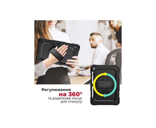 Чехол для планшета AirOn Premium iPad 10.2" 2019/2020/2021 7/8/9th Gen / Air 3 Black (4822352781118), изображение 2 Чехол для планшета AirOn Premium iPad 10.2" 2019/2020/2021 7/8/9th Gen / Air 3 Black (4822352781118), изображение 2