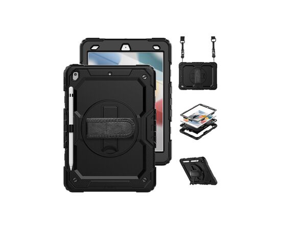 Чехол для планшета AirOn Premium iPad 10.2" 2019/2020/2021 7/8/9th Gen / Air 3 Black (4822352781118), изображение 7 Чехол для планшета AirOn Premium iPad 10.2" 2019/2020/2021 7/8/9th Gen / Air 3 Black (4822352781118), изображение 7