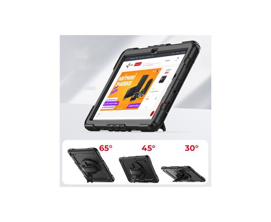 Чехол для планшета AirOn Premium Samsung Galaxy Tab A9 Plus 11'' 2023 Black (4822352781121), изображение 5 Чехол для планшета AirOn Premium Samsung Galaxy Tab A9 Plus 11'' 2023 Black (4822352781121), изображение 5