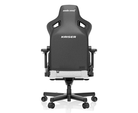 Кресло игровое Anda Seat Kaiser 3 Fabric Size L Grey (AD12YDC-L-01-G-PV/F), изображение 3 Кресло игровое Anda Seat Kaiser 3 Fabric Size L Grey (AD12YDC-L-01-G-PV/F), изображение 3