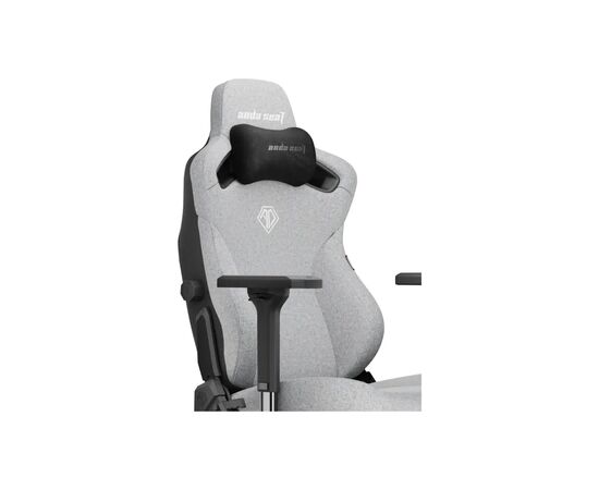 Кресло игровое Anda Seat Kaiser 3 Fabric Size L Grey (AD12YDC-L-01-G-PV/F), изображение 4 Кресло игровое Anda Seat Kaiser 3 Fabric Size L Grey (AD12YDC-L-01-G-PV/F), изображение 4