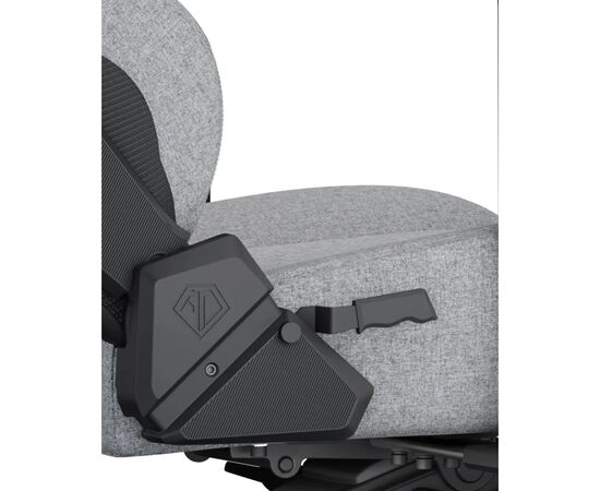 Кресло игровое Anda Seat Kaiser 3 Fabric Size L Grey (AD12YDC-L-01-G-PV/F), изображение 7 Кресло игровое Anda Seat Kaiser 3 Fabric Size L Grey (AD12YDC-L-01-G-PV/F), изображение 7