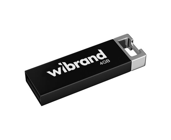 USB флеш накопичувач Wibrand 4GB Chameleon Black USB 2.0 (WI2.0/CH4U6B)