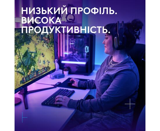 Клавиатура Logitech G515 TKL Lightspeed Tactile Bluetooth UA Black (920-012538), изображение 2 Клавиатура Logitech G515 TKL Lightspeed Tactile Bluetooth UA Black (920-012538), изображение 2