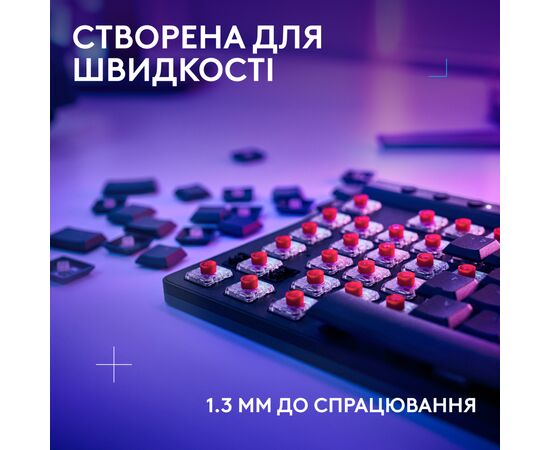 Клавиатура Logitech G515 TKL Lightspeed Tactile Bluetooth UA Black (920-012538), изображение 3 Клавиатура Logitech G515 TKL Lightspeed Tactile Bluetooth UA Black (920-012538), изображение 3