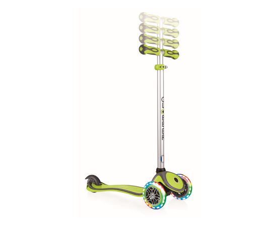Самокат Globber EVO COMFORT LIGHTS 5 в 1 Зеленый (459-106), изображение 7 Самокат Globber EVO COMFORT LIGHTS 5 в 1 Зеленый (459-106), изображение 7