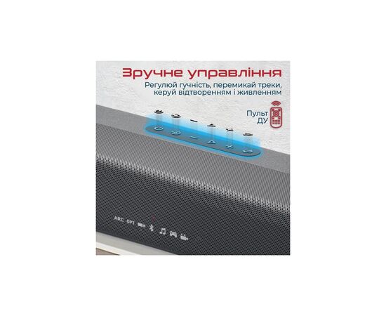 Акустическая система Promate CastBar-60 Black (castbar-60.black), изображение 6 Акустическая система Promate CastBar-60 Black (castbar-60.black), изображение 6