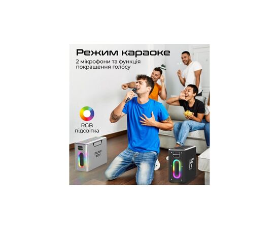 Акустическая система HIFuture MusicBox Black (musicbox.black), изображение 4 Акустическая система HIFuture MusicBox Black (musicbox.black), изображение 4