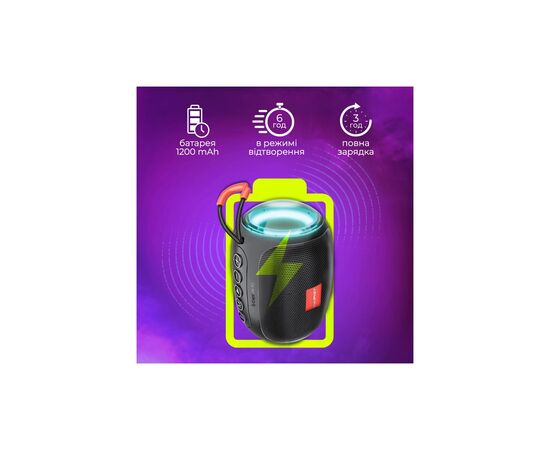 Акустическая система Promate Capsule-3 Black (capsule-3.black), изображение 5 Акустическая система Promate Capsule-3 Black (capsule-3.black), изображение 5