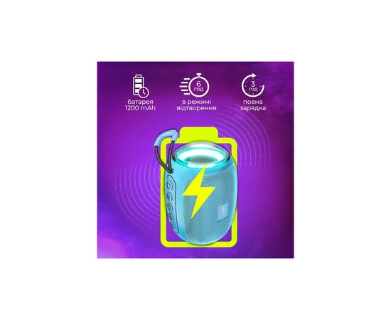 Акустическая система Promate Capsule-3 Blue (capsule-3.blue), изображение 5 Акустическая система Promate Capsule-3 Blue (capsule-3.blue), изображение 5