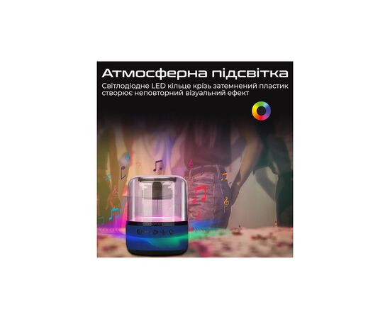Акустическая система Promate Glitz-L Blue (glitz-l.blue), изображение 4 Акустическая система Promate Glitz-L Blue (glitz-l.blue), изображение 4
