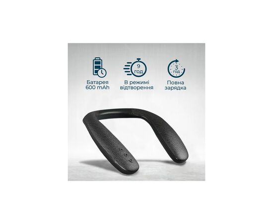 Акустическая система Promate Hook Black (hook.black), изображение 6 Акустическая система Promate Hook Black (hook.black), изображение 6