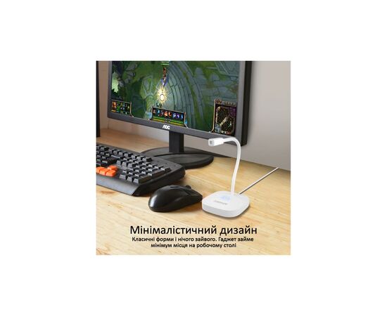 Микрофон Promate ProMic-1 USB White (promic-1.white), изображение 7 Микрофон Promate ProMic-1 USB White (promic-1.white), изображение 7