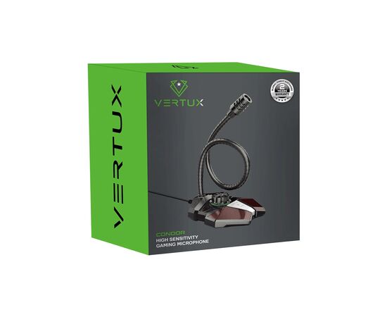 Мікрофон Vertux Condor USB Black (condor.black), зображення 2 Мікрофон Vertux Condor USB Black (condor.black), зображення 2