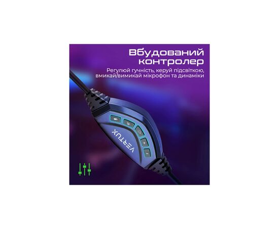 Наушники Vertux Sirius 7.1 USB Black (sirius.black), изображение 7 Наушники Vertux Sirius 7.1 USB Black (sirius.black), изображение 7