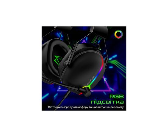 Наушники Vertux Warfare 7.1 USB Black (warfare.black), изображение 6 Наушники Vertux Warfare 7.1 USB Black (warfare.black), изображение 6