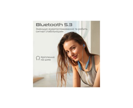 Наушники Promate Blend Blue (blend.blue), изображение 4 Наушники Promate Blend Blue (blend.blue), изображение 4