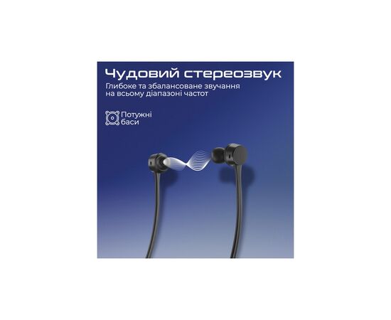 Навушники Promate Civil Black (civil.black), зображення 5 Навушники Promate Civil Black (civil.black), зображення 5