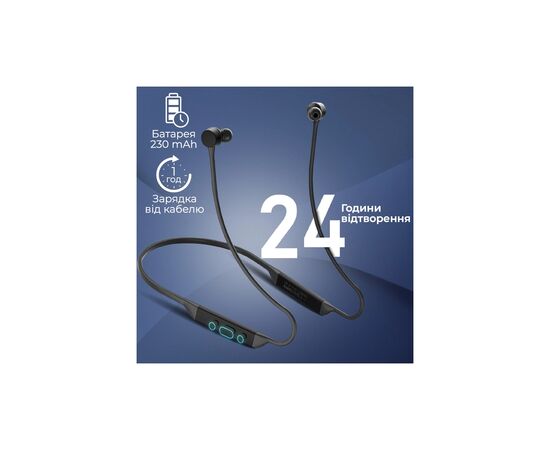 Навушники Promate Civil Black (civil.black), зображення 6 Навушники Promate Civil Black (civil.black), зображення 6