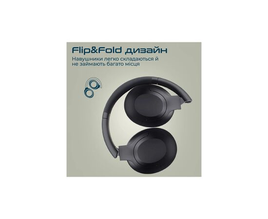 Наушники Promate Concord ANC Black (concord.black), изображение 5 Наушники Promate Concord ANC Black (concord.black), изображение 5