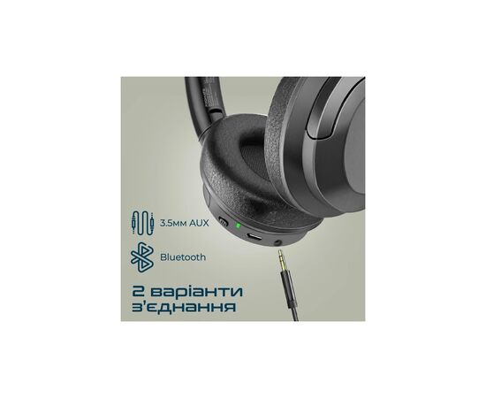 Наушники Promate Concord ANC Black (concord.black), изображение 8 Наушники Promate Concord ANC Black (concord.black), изображение 8
