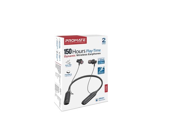 Наушники Promate Leap Black (leap.black), изображение 2 Наушники Promate Leap Black (leap.black), изображение 2