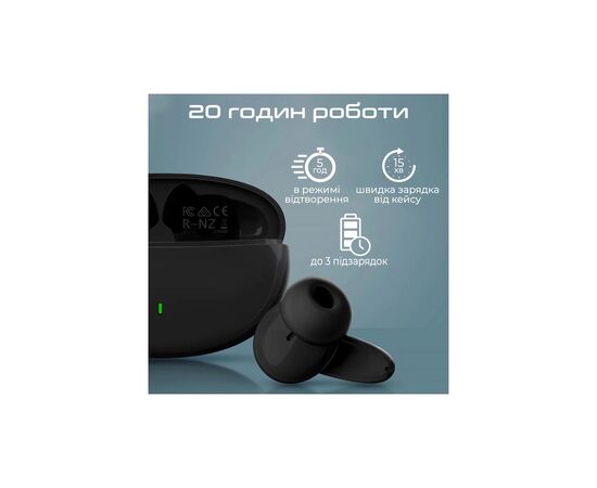 Наушники Promate Lush Black (lush.black), изображение 5 Наушники Promate Lush Black (lush.black), изображение 5