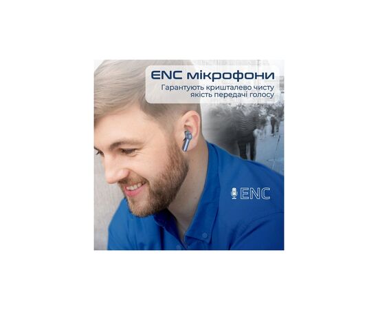 Наушники Promate ProPods Blue (propods.blue), изображение 6 Наушники Promate ProPods Blue (propods.blue), изображение 6