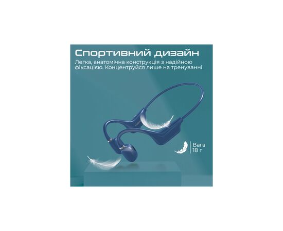 Наушники Promate Ripple Blue (ripple.blue), изображение 3 Наушники Promate Ripple Blue (ripple.blue), изображение 3