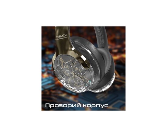 Наушники Promate TransTune Gun Metal (transtune.gunmetal), изображение 7 Наушники Promate TransTune Gun Metal (transtune.gunmetal), изображение 7