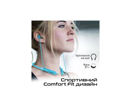 Наушники Promate ANC Velcon Blue (velcon.blue), изображение 4 Наушники Promate ANC Velcon Blue (velcon.blue), изображение 4
