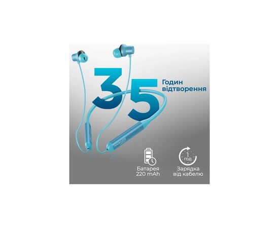 Наушники Promate ANC Velcon Blue (velcon.blue), изображение 6 Наушники Promate ANC Velcon Blue (velcon.blue), изображение 6