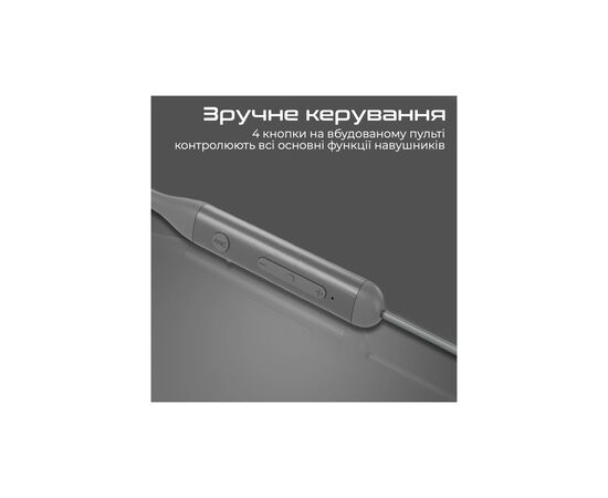 Наушники Promate ANC Velcon Grey (velcon.grey), изображение 8 Наушники Promate ANC Velcon Grey (velcon.grey), изображение 8