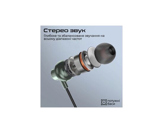 Наушники Promate Silken-C Grey (silken-c.grey), изображение 3 Наушники Promate Silken-C Grey (silken-c.grey), изображение 3